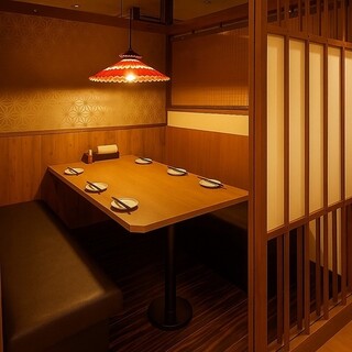 2名様から個室をご用意