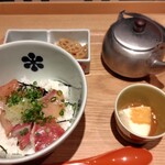 だし茶漬け+肉うどん えん - 料理写真: