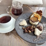 日々 - 栗もたくさんあって食べ応えあります(๑˃̵ᴗ˂̵) また食べに行きたい！