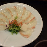 お料理 乃村 - 大分産　天然鯛の薄造り