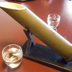 東京 芝 とうふ屋うかい - 名物　竹酒