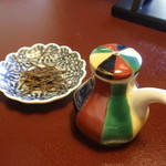 東京 芝 とうふ屋うかい - 松葉昆布と出汁醤油