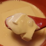 東京 芝 とうふ屋うかい - 名物　豆水とうふ；アップ