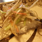 東京 芝 とうふ屋うかい - さわら柴焼；アップ