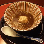 東京 芝 とうふ屋うかい - おしるこ