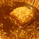 東京 芝 とうふ屋うかい - おしるこ；アップ