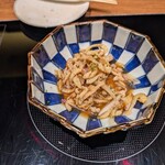 博多水炊き・鶏すき鍋 西新初喜 - 鶏皮酢