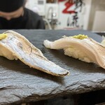 立喰寿司 生野流 - 太刀魚の炙り