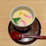 豆富と釜飯 翁 - 茶碗蒸し