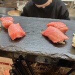 立喰寿司 生野流 - 京都伊根産の大トロと中トロは絶品！