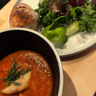 季節感溢れる3種類のランチメニュー