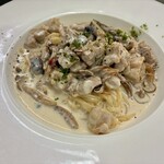 芝ふく - 鶏とキノコのクリーム