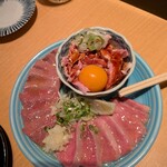 大衆酒場55 - 肉刺し盛り