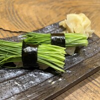 おやじ最後の握り 心斎橋店 - 芽ネギ