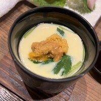 おやじ最後の握り 心斎橋店 - 茶碗蒸し