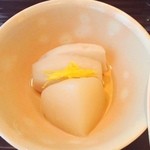 懐石 昇一楼 - 里芋とかぶ煮物