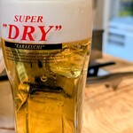 立喰い焼肉 治郎丸 野毛店 - 生ビール