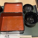 うなぎ 和友 - 完食です