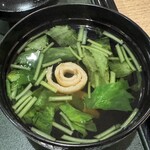 うなぎ 和友 - 肝吸い