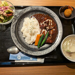 仙台牛タン&ステーキ もみじ赤坂 - 牛タンシチュー1,200円。タンはホロホロ、ルウの美味しさも特筆もの