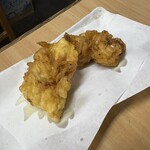 鳥まさ - 白子の天ぷら