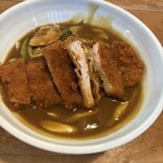 由す美 - かつカレーうどん丼1650円