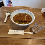 由す美 - かつカレーうどん丼1650円