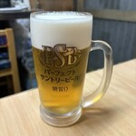 鳥まさ - 生ビール550円