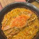 Mallorca - ワタリガニのパエリア