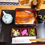 鰻の成瀬 - 料理写真:上うな重（梅）1,900円。ニホンウナギだそうです