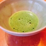 懐石 昇一楼 - お抹茶