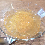 じん市 - 人参のムースとコンソメジェレ