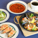 カフェ&ダイニング ヘミングウェイ - ～LUNCH～パエリアランチセット