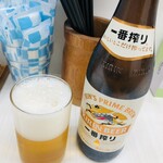 餃子館 - 一番搾り！グイグイ〜