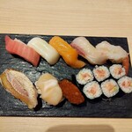 すし松 - 上握り　1089円