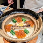 日本料理 晴山 - かますといくらのごはん