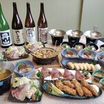和楽 - 料理写真:R7　冬の親睦会コース