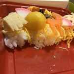 Kaki no Hazushi Yamato Sakurai Ten - ちらし自身の高さは⒊5センチあるかないかです。