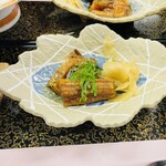 割烹民宿 めぐろ - 穴子煮