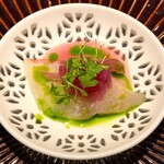 restaurant mamagoto - 天然鯛 カルパッチョ