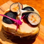 restaurant mamagoto - チュロス フォアグラテリーヌ ブルーベリー