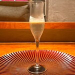 restaurant mamagoto - 熊本県産マッシュルームのスープ