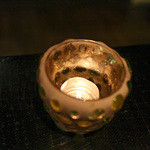 フランス料理 トルヌソル - テーブルを灯す明り☆