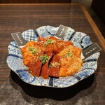 焼肉ホルモン ほるまさ 船橋 - ホルモン四種盛り。美味し。