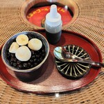 珈琲と天使とあんみつ  まるいじかん - 料理写真:豆モリモリ豆かん