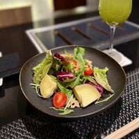 焼肉 喰心 - トリュフ香る野菜サラダ 1100円