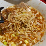 ラーメン二郎 - 赤酢投入～♪