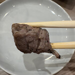 ジンギスカン×厚岸牡蠣  ラムグチカズヤ - 噛むと旨みじゅんわりラムグチ特製塩ジンギスカン