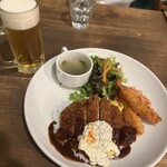 さらさ西陣 - トルコライス　生ビール