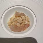 mærge - ボタンエビのそうめん(出汁を注ぐ前)